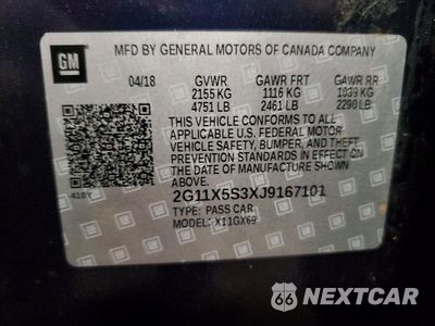 Zdjęcie 13 z 13 samochodu: 2018 CHEVROLET IMPALA LS VIN:2G11X5S3XJ9167101 - miniatura