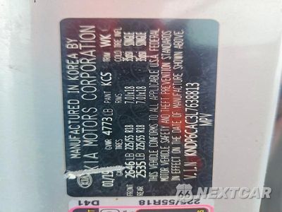 Zdjęcie 13 z 13 samochodu: 2020 KIA SPORTAGE S VIN:KNDP6CAC3L7638813 - miniatura