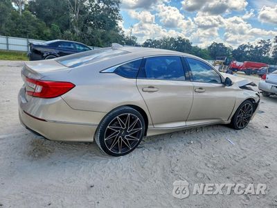 Trzecie zdjęcie samochodu z tyłu: 2019 HONDA ACCORD EX VIN:1HGCV1F45KA163594 - miniatura