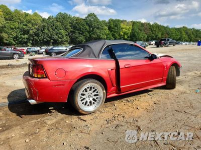 Trzecie zdjęcie samochodu z tyłu: 2001 FORD MUSTANG COBRA SVT VIN:1FAFP46V71F230803 - miniatura