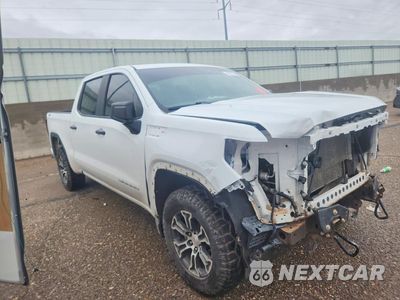 Czwarte zdjęcie samochodu z boku: 2021 GMC SIERRA K1500 VIN:1GTP9AEH3MZ164420 - miniatura