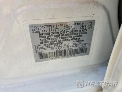Zdjęcie 12 z 12 samochodu: 2017 NISSAN SENTRA SV VIN:3N1AB7AP9HY245595 - miniatura