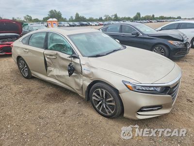 Czwarte zdjęcie samochodu z boku: 2019 HONDA ACCORD HYBRID EXL VIN:1HGCV3F52KA001782 - miniatura