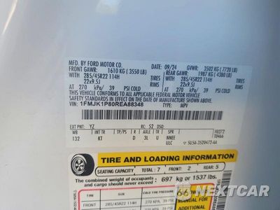 Zdjęcie 12 z 12 samochodu: 2024 FORD EXPEDITION MAX KING RANCH VIN:1FMJK1P80REA88348 - miniatura