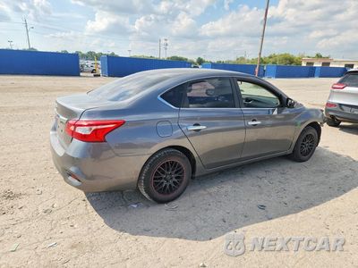 Trzecie zdjęcie samochodu z tyłu: 2016 NISSAN SENTRA S VIN:3N1AB7AP8GY215535 - miniatura