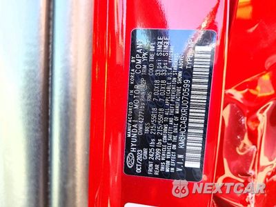 Zdjęcie 13 z 13 samochodu: 2024 HYUNDAI KONA SEL VIN:KM8HCCABXRU070599 - miniatura