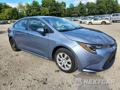Czwarte zdjęcie samochodu z boku: 2022 TOYOTA COROLLA LE VIN:5YFEPMAE4NP388219 - miniatura
