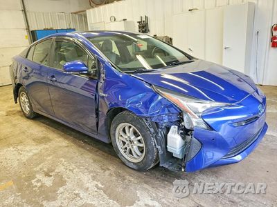 Czwarte zdjęcie samochodu z boku: 2018 TOYOTA PRIUS THREE VIN:JTDKARFU9J3059973 - miniatura