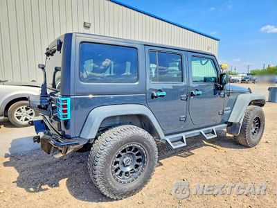 Trzecie zdjęcie samochodu z tyłu: 2017 JEEP WRANGLER UNLIMITED SPORT VIN:1C4BJWDGXHL521236 - miniatura