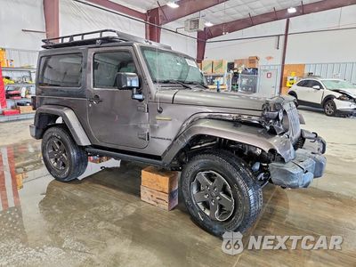 Czwarte zdjęcie samochodu z boku: 2016 JEEP WRANGLER SPORT VIN:1C4AJWAG3GL226719 - miniatura
