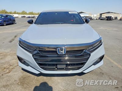 Piąte zdjęcie samochodu w środku: 2022 HONDA ACCORD HYBRID SPORT VIN:1HGCV3F20NA046049 - miniatura