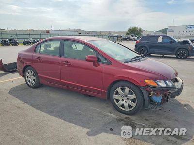 Czwarte zdjęcie samochodu z boku: 2008 HONDA CIVIC LX VIN:1HGFA16598L059785 - miniatura