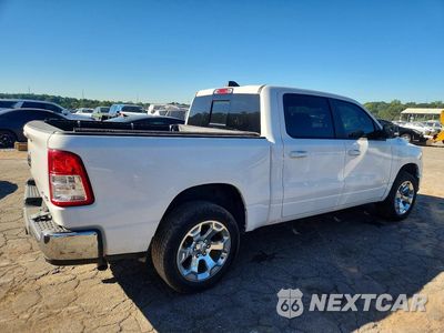 Trzecie zdjęcie samochodu z tyłu: 2022 RAM 1500 BIG HORN VIN:1C6RRFFG9NN402637 - miniatura