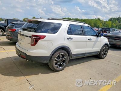 Trzecie zdjęcie samochodu z tyłu: 2013 FORD EXPLORER SPORT VIN:1FM5K8GT5DGB72712 - miniatura