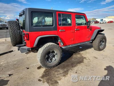 Trzecie zdjęcie samochodu z tyłu: 2017 JEEP WRANGLER UNLIMITED SPORT VIN:1C4BJWDG8HL531392 - miniatura