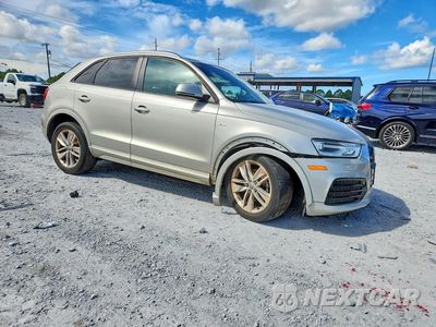 Czwarte zdjęcie samochodu z boku: 2018 AUDI Q3 PREMIUM VIN:WA1ECCFS6JR007579 - miniatura
