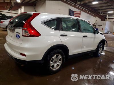 Trzecie zdjęcie samochodu z tyłu: 2016 HONDA CR-V LX VIN:5J6RM4H38GL126384 - miniatura