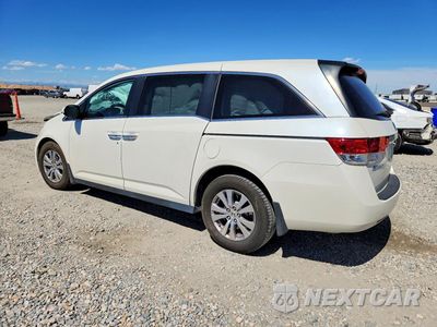 Drugie zdjęcie samochodu z przodu: 2017 HONDA ODYSSEY EXL VIN:5FNRL5H66HB002076 - miniatura