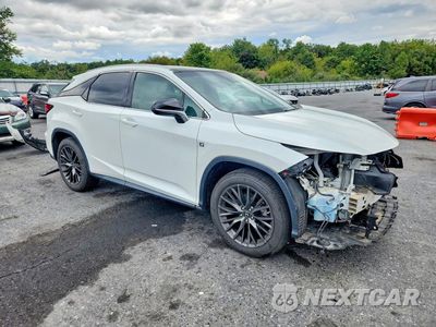 Czwarte zdjęcie samochodu z boku: 2016 LEXUS RX 350 F SPORT VIN:2T2BZMCA6GC052819 - miniatura