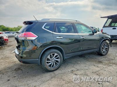 Trzecie zdjęcie samochodu z tyłu: 2016 NISSAN ROGUE SL VIN:5N1AT2MV5GC900877 - miniatura