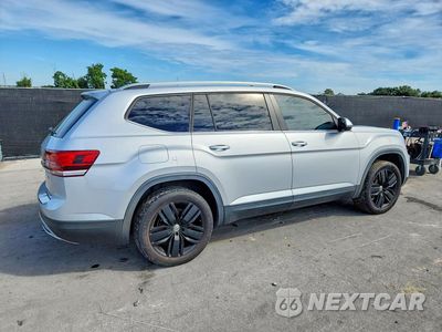 Trzecie zdjęcie samochodu z tyłu: 2019 VOLKSWAGEN ATLAS SE VIN:1V2WR2CAXKC522148 - miniatura