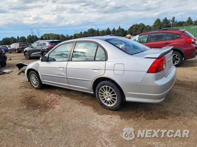 Drugie zdjęcie samochodu z przodu: 2005 HONDA CIVIC EX VIN:1HGES25795L008350 - miniatura