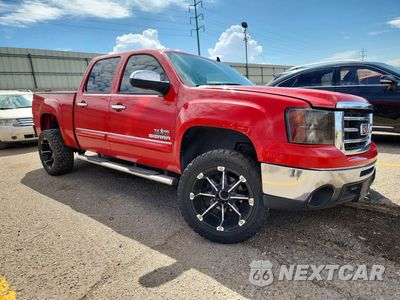 Czwarte zdjęcie samochodu z boku: 2013 GMC SIERRA C1500 SLE VIN:3GTP1VE07DG201865 - miniatura