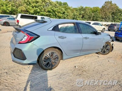 Trzecie zdjęcie samochodu z tyłu: 2018 HONDA CIVIC EX VIN:SHHFK7H57JU203966 - miniatura