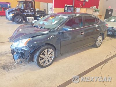 2014 NISSAN SENTRA S 3N1AB7AP8EL606565 - główne zdjęcie licytacji z USA - miniatura