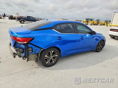 Trzecie zdjęcie samochodu z tyłu: 2020 NISSAN SENTRA SV VIN:3N1AB8CV9LY269406 - miniatura