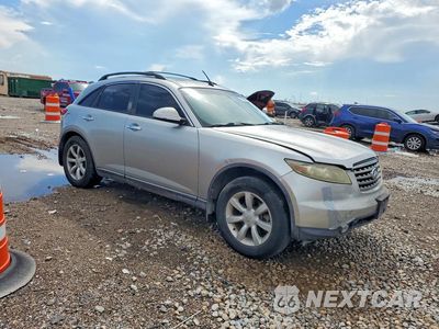 Czwarte zdjęcie samochodu z boku: 2005 INFINITI FX35 BASE VIN:JNRAS08U55X108330 - miniatura