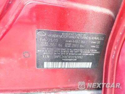 Zdjęcie 12 z 12 samochodu: 2015 HYUNDAI SONATA SPORT VIN:5NPE34AF0FH192992 - miniatura