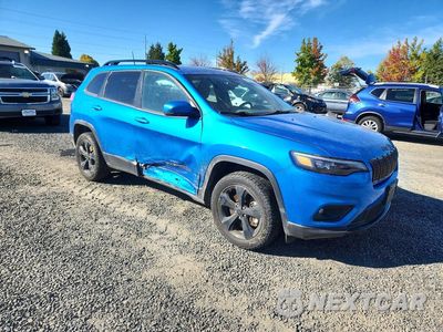 Czwarte zdjęcie samochodu z boku: 2021 JEEP CHEROKEE LATITUDE PLUS VIN:1C4PJMLB1MD166588 - miniatura