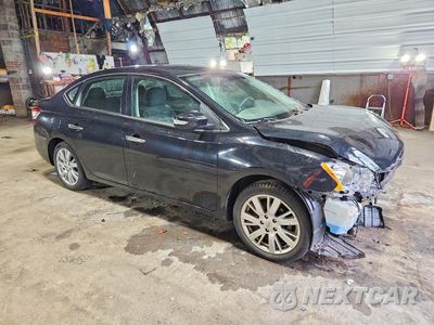 Czwarte zdjęcie samochodu z boku: 2014 NISSAN SENTRA SL VIN:3N1AB7AP8EY203530 - miniatura