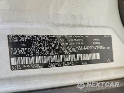 Zdjęcie 13 z 13 samochodu: 2022 TOYOTA RAV4 LIMITED VIN:2T3Y1RFV0NW218546 - miniatura