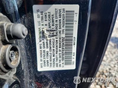 Zdjęcie 13 z 13 samochodu: 2015 HONDA CIVIC EX VIN:19XFB2F83FE047052 - miniatura