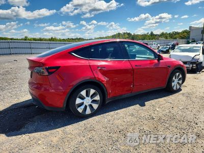 Trzecie zdjęcie samochodu z tyłu: 2022 TESLA MODEL Y VIN:7SAYGDEE3NF354021 - miniatura
