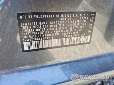Zdjęcie 12 z 12 samochodu: 2025 VOLKSWAGEN JETTA SPORT VIN:3VWBX7BUXSM012134 - miniatura