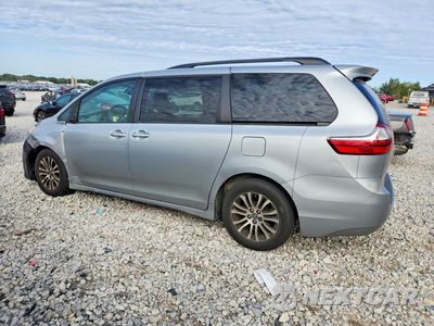 Drugie zdjęcie samochodu z przodu: 2019 TOYOTA SIENNA XLE 8-PASSENGER VIN:5TDYZ3DC4KS973624 - miniatura