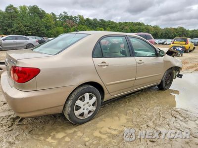 Trzecie zdjęcie samochodu z tyłu: 2008 TOYOTA COROLLA LE VIN:2T1BR32E78C892435 - miniatura