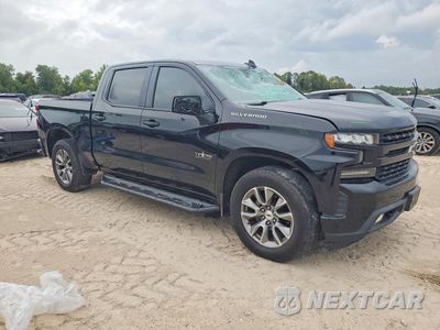 Czwarte zdjęcie samochodu z boku: 2020 CHEVROLET SILVERADO C1500 RST VIN:1GCPWDED4LZ239390 - miniatura