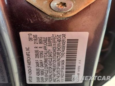 Zdjęcie 13 z 13 samochodu: 2019 HONDA ACCORD LX VIN:1HGCV1F10KA154064 - miniatura