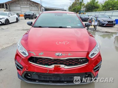 Piąte zdjęcie samochodu w środku: 2021 KIA FORTE GT VIN:3KPF44AC0ME318194 - miniatura