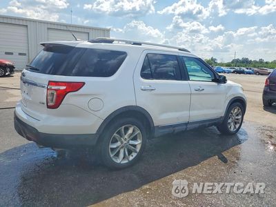 Trzecie zdjęcie samochodu z tyłu: 2015 FORD EXPLORER LIMITED VIN:1FM5K8F8XFGA20327 - miniatura