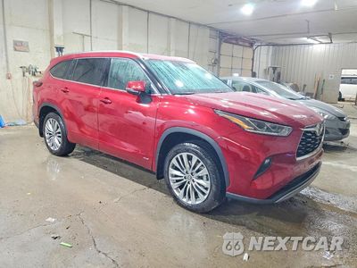Czwarte zdjęcie samochodu z boku: 2026 TOYOTA HIGHLANDER HYBRID PLATINUM VIN:5TDEBRCH1TS707325 - miniatura