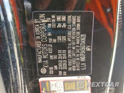 Zdjęcie 12 z 12 samochodu: 2016 KIA SOUL + VIN:KNDJP3A56G7349628 - miniatura