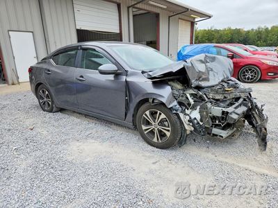 Czwarte zdjęcie samochodu z boku: 2023 NISSAN SENTRA SV VIN:3N1AB8CV6PY261382 - miniatura