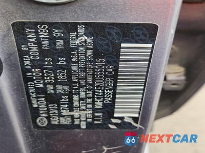 Zdjęcie 13 z 13 samochodu: 2013 HYUNDAI ACCENT GLS VIN:KMHCT4AE2DU555015 - miniatura
