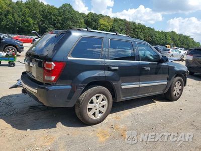 Trzecie zdjęcie samochodu z tyłu: 2008 JEEP GRAND CHEROKEE OVERLAND VIN:1J8HR68M98C523586 - miniatura