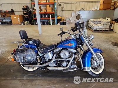 1991 HARLEY-DAVIDSON FLSTC 1HD1BJL44MY010068 - główne zdjęcie licytacji z USA - miniatura